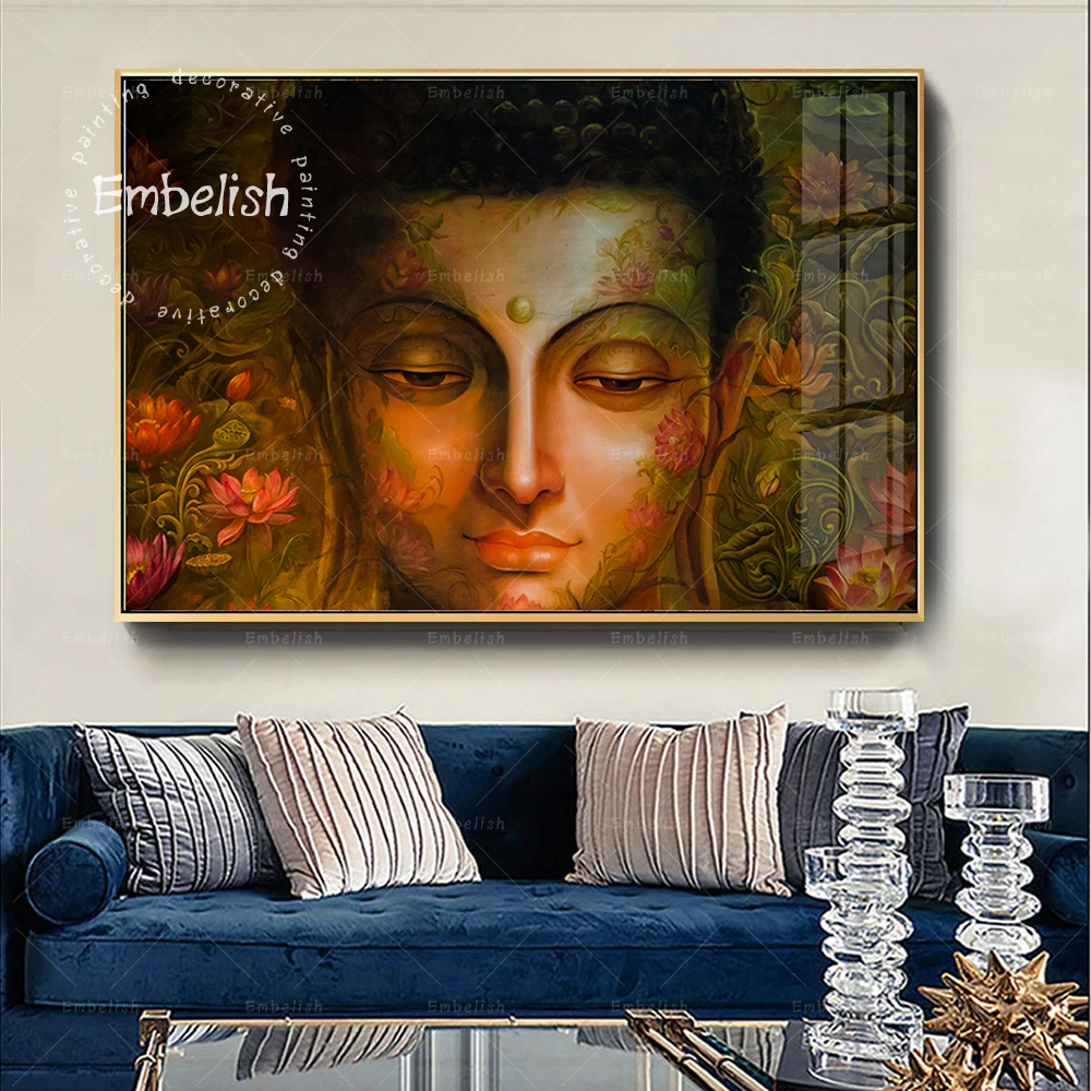 1 Pieces Abstract Golden Buddha Statue Modern Home Decor Picture For Living Room HD Canvas Oil Paintings Wall Art Poster Artwork
1 Pieces Abstract Golden Buddha Statue Modern Home Decor Picture For Living Room HD Canvas Oil Paintings Wall Art Poster Artwork
