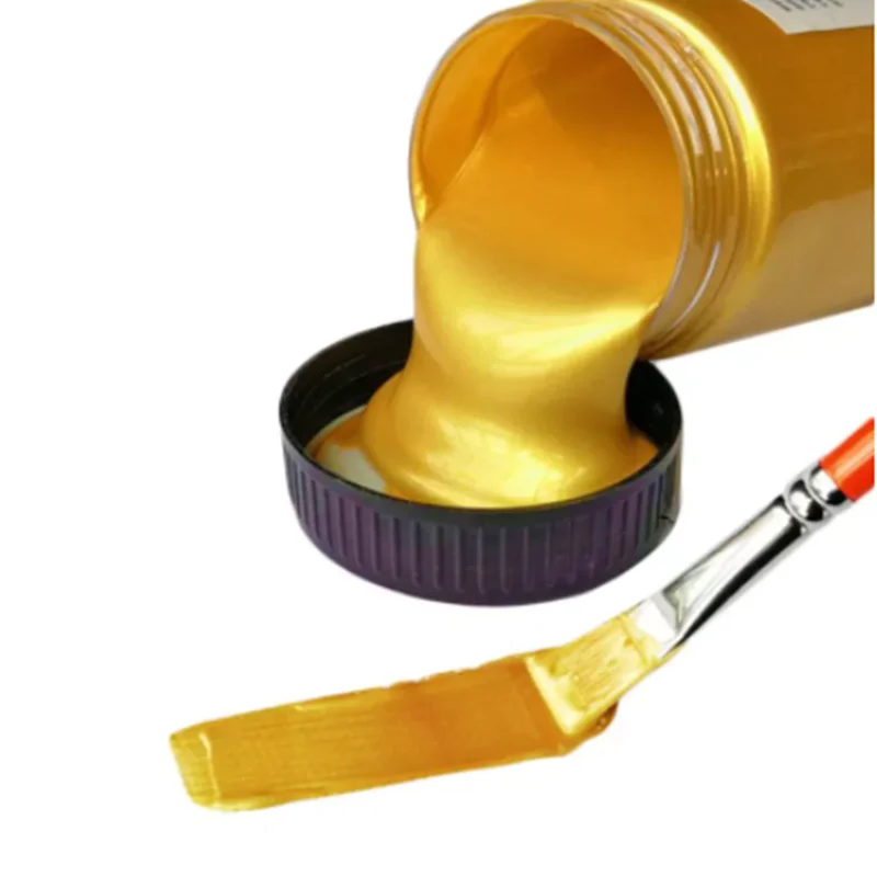 60ml Golden Acrylic Paint Metallic Acrylic Paint Wall Paint Foguang Waterproof Liquid Hand-painted Pigment Needle Bottle
60ml Golden Acrylic Paint Metallic Acrylic Paint Wall Paint Foguang Waterproof Liquid Hand-painted Pigment Needle Bottle