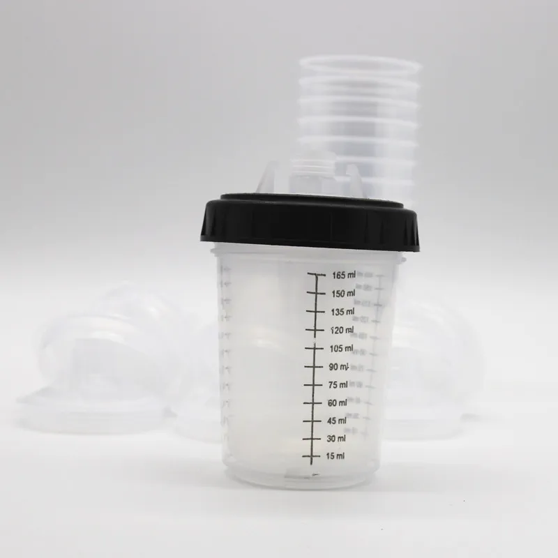 10pcs Spray gun Paint Mixing Cup PPS Type H/O Quick Cup, spray gun tank pps tank 165/400/600ml pps Disposable paint cup
10pcs Spray gun Paint Mixing Cup PPS Type H/O Quick Cup, spray gun tank pps tank 165/400/600ml pps Disposable paint cup