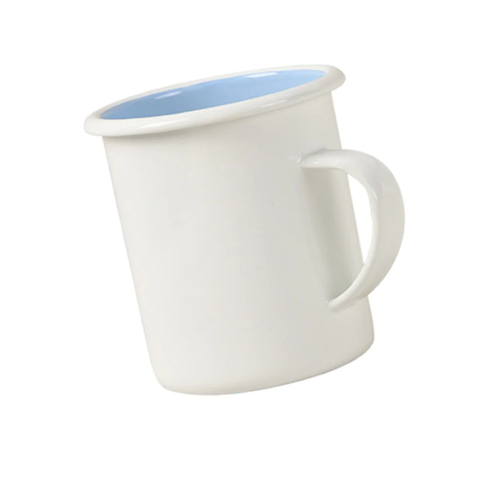 1 шт. эмалированная Новинка кружка чашка простая кофейная для воды контейнер