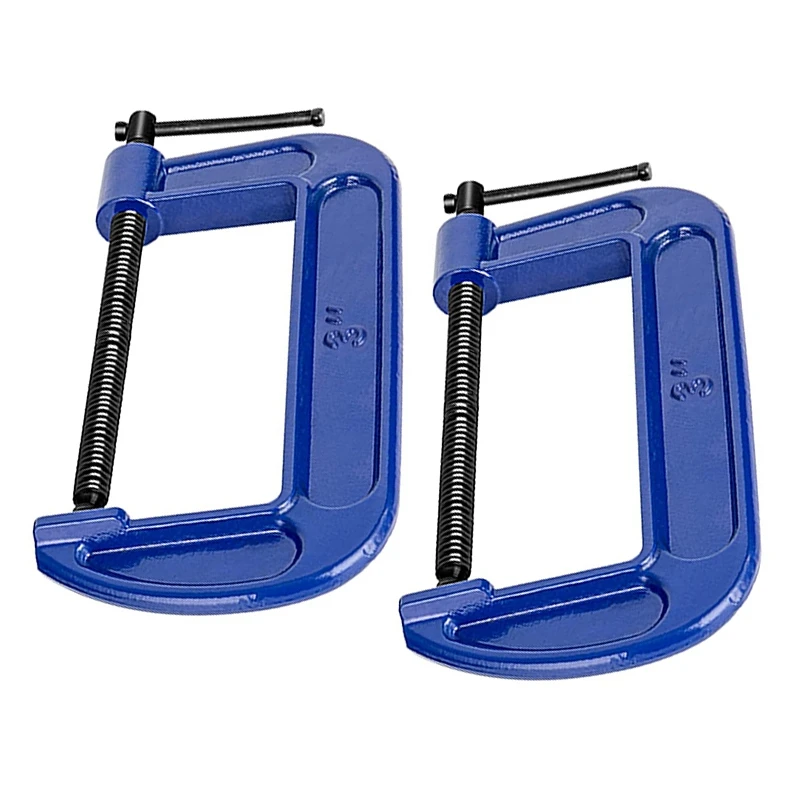 C Clamps Set, 3-Inch C Clamp Heavy Duty C Clamps for DIY Carpentry Woodwork Building (3Inch 2Pcs)
C Clamps Set, 3-Inch C Clamp Heavy Duty C Clamps for DIY Carpentry Woodwork Building (3Inch 2Pcs)