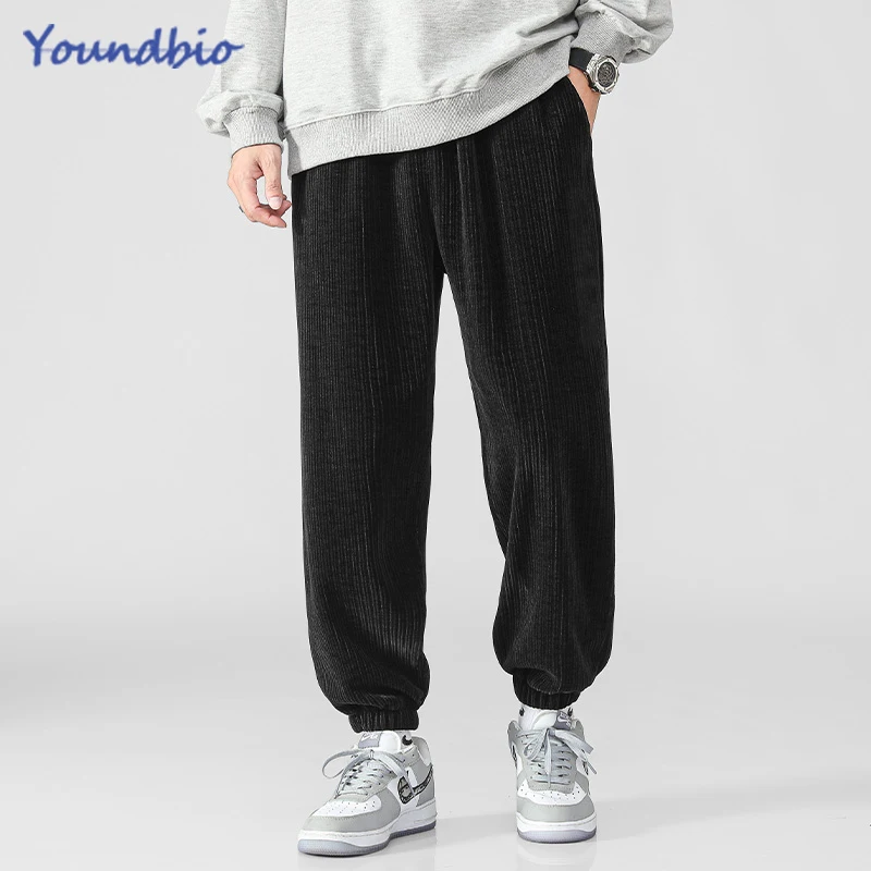 Men's Black Sweatpants Men 2022 Spring New Fashion Korean Corduroy Pants Joggers Street Wear Trousers Sports Pants Trousers Men
Men's Black Sweatpants Men 2022 Spring New Fashion Korean Corduroy Pants Joggers Street Wear Trousers Sports Pants Trousers Men