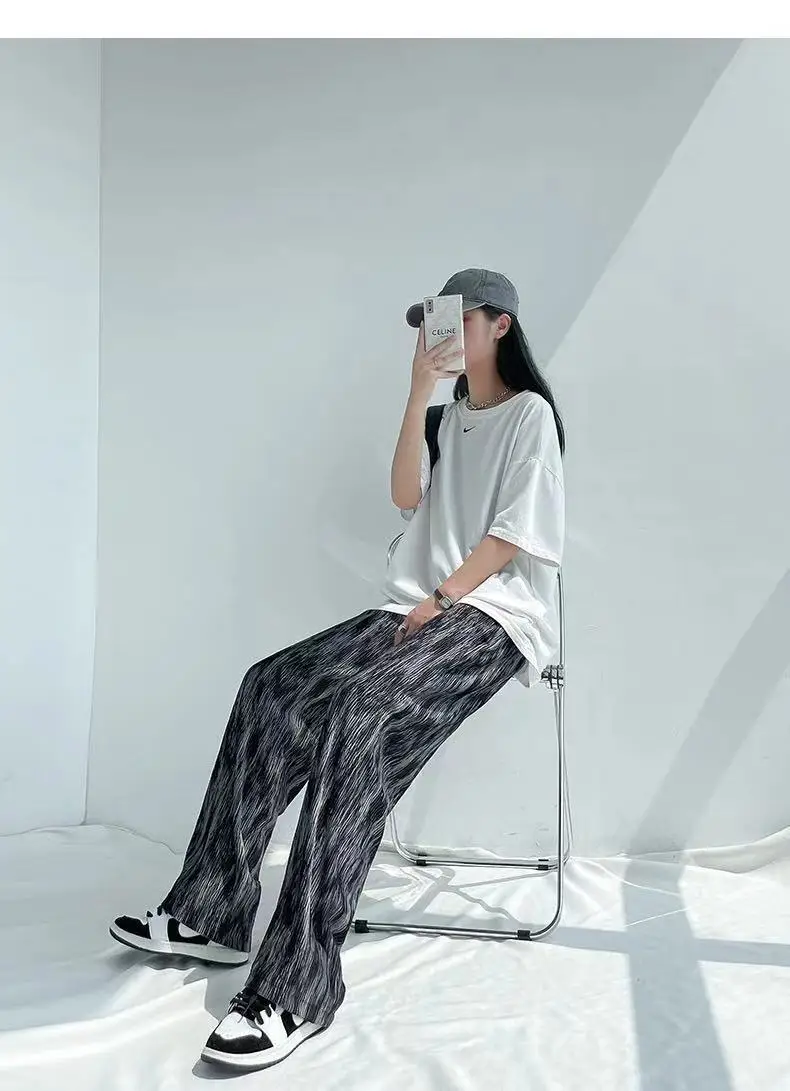 Wide-leg Pants Online Celebrity Ins Wind Loose Thin Pants Joker Fashion Ladies Trousers Dyed Pants Ladies High Waist Retro
Wide-leg Pants Online Celebrity Ins Wind Loose Thin Pants Joker Fashion Ladies Trousers Dyed Pants Ladies High Waist Retro