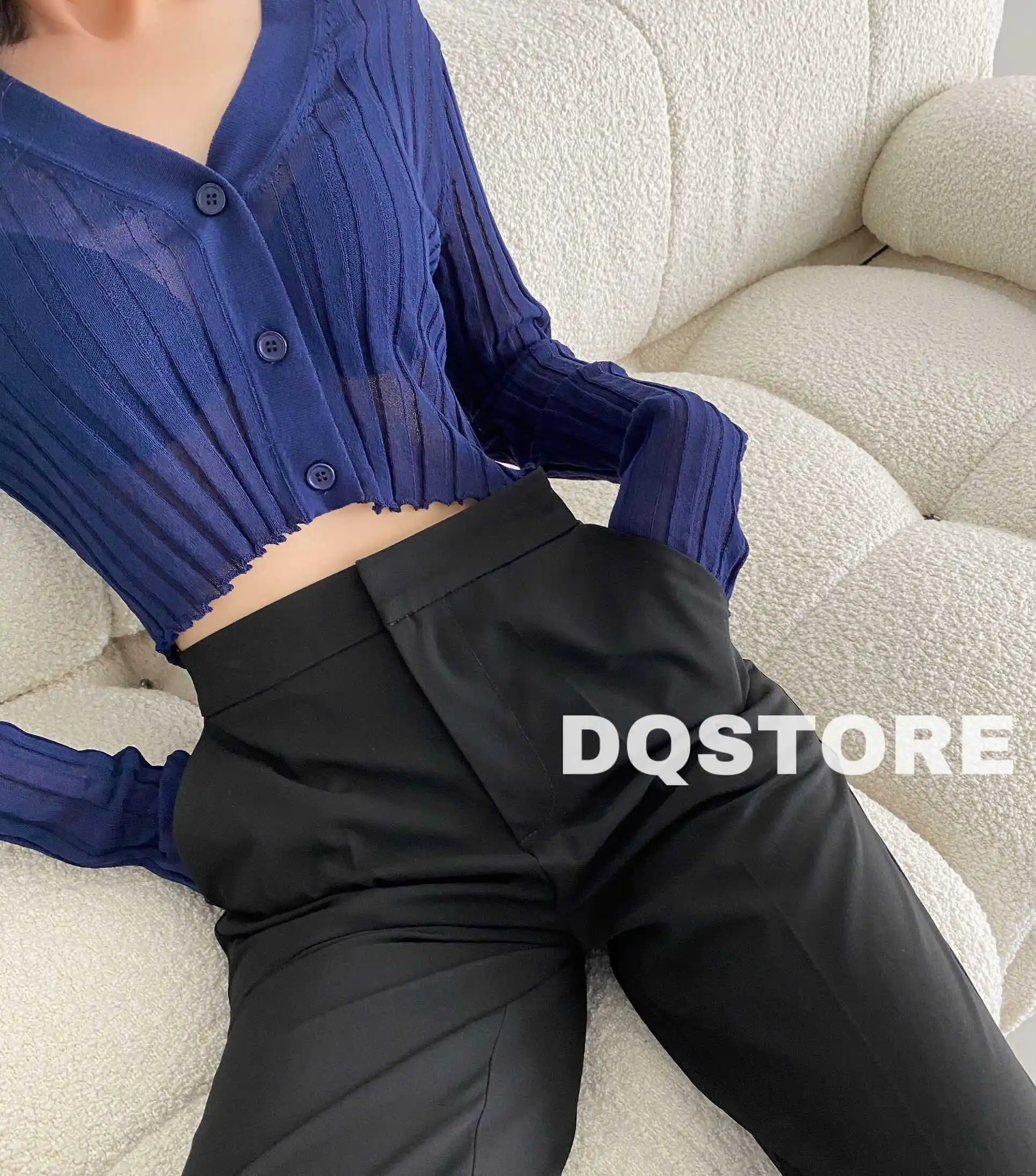 Women's Fashion Black Straight Leg Long Casual Summer Suit Pants High Waist Trousers
Women's Fashion Black Straight Leg Long Casual Summer Suit Pants High Waist Trousers