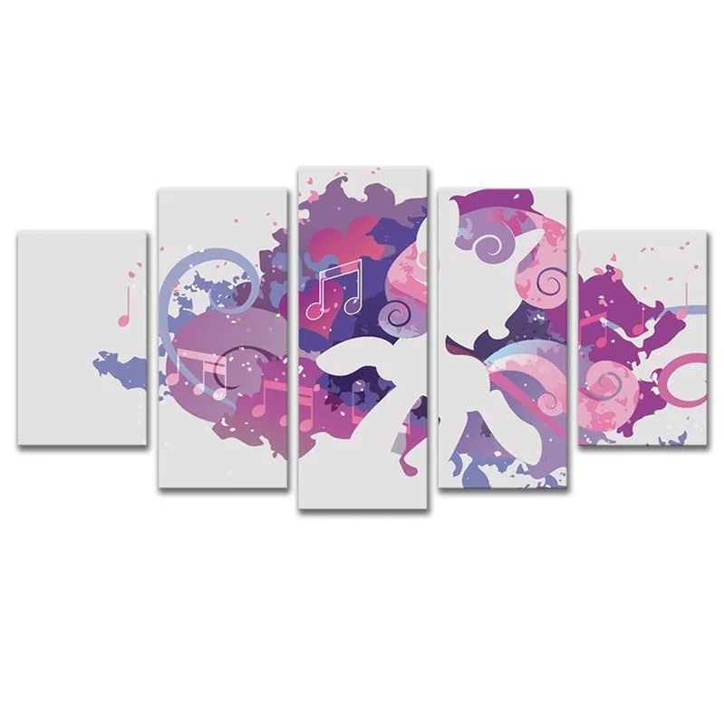 5 Pieces of Rainbow Pony Fashion Art Posters HD Bedroom Living Room Dining Room Home Decoration Frameless Printing Canvas Print
5 Pieces of Rainbow Pony Fashion Art Posters HD Bedroom Living Room Dining Room Home Decoration Frameless Printing Canvas Print