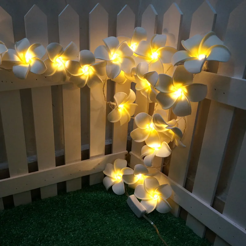 Led Frangipani Lamp Romantic Flashing Floral String Light Proposal Marriage Confession Wedding Room Decor Light Garland Lamp
Led Frangipani Lamp Romantic Flashing Floral String Light Proposal Marriage Confession Wedding Room Decor Light Garland Lamp