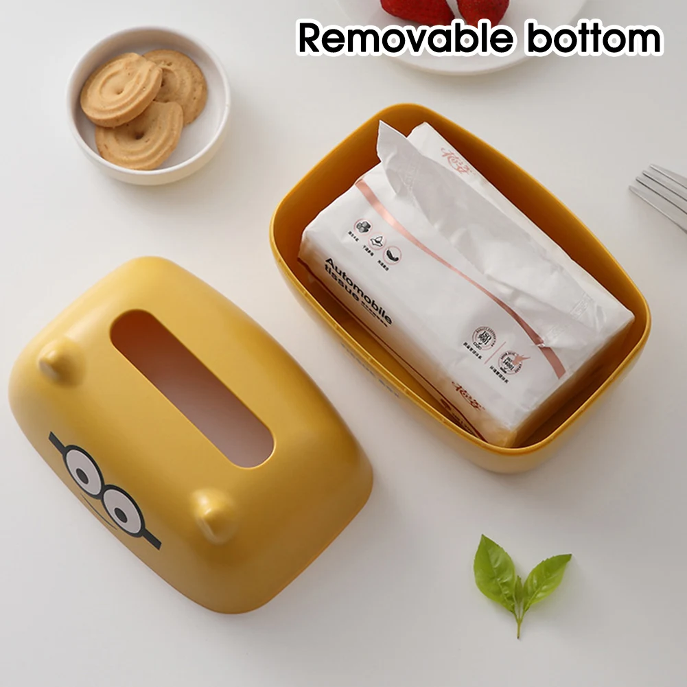 Cute Tissue Holder Cartoon Napkin Pumping Box Plastic Thickening Rack Bathroom Tissue Box Desktop Decoration Box 18*9*12cm
Cute Tissue Holder Cartoon Napkin Pumping Box Plastic Thickening Rack Bathroom Tissue Box Desktop Decoration Box 18*9*12cm
