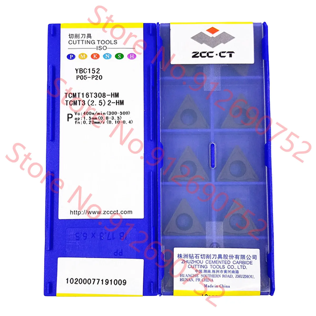 ZCC.CT TCMT110204-HM YBC152/TCMT110208-HM YBC152/TCMT16T304-HM YBC152/TCMT16T308-HM YBC152 CARBIDE INSERT 10PCS/BOX
ZCC.CT TCMT110204-HM YBC152/TCMT110208-HM YBC152/TCMT16T304-HM YBC152/TCMT16T308-HM YBC152 CARBIDE INSERT 10PCS/BOX