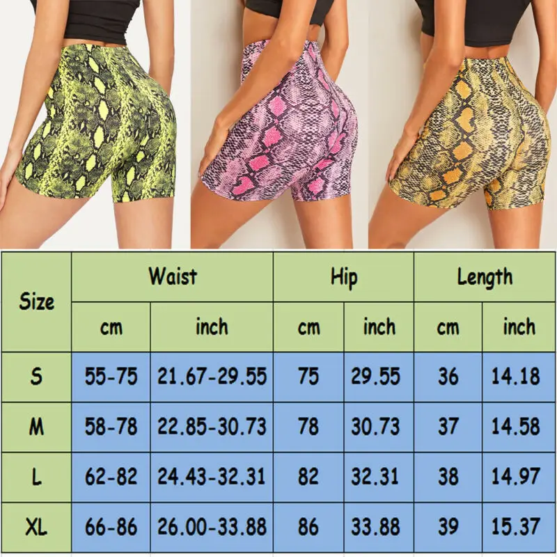 New Fashion Women Sports Yoga Shorts Push Up Snakeskin Gym Workout Fitness Casual Hot Pants
New Fashion Women Sports Yoga Shorts Push Up Snakeskin Gym Workout Fitness Casual Hot Pants