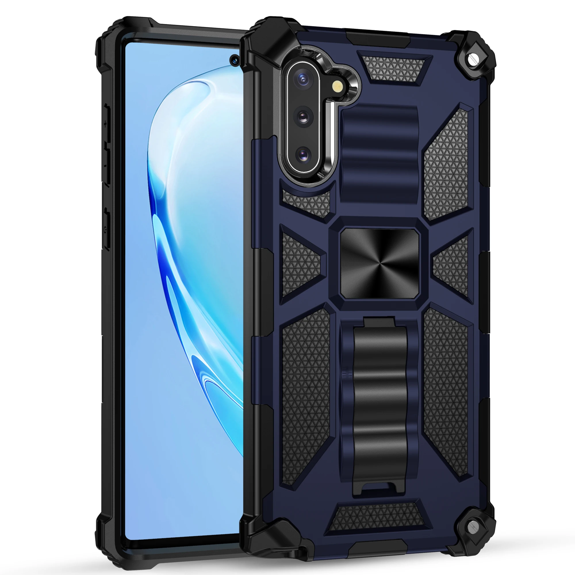 Fashion Armor Shockproof Rugged Phone Case For Samsung Galaxy Note 10 S10 Lite Plus 2020 Car Magnetic Kickstand Protection Cover
Fashion Armor Shockproof Rugged Phone Case For Samsung Galaxy Note 10 S10 Lite Plus 2020 Car Magnetic Kickstand Protection Cover