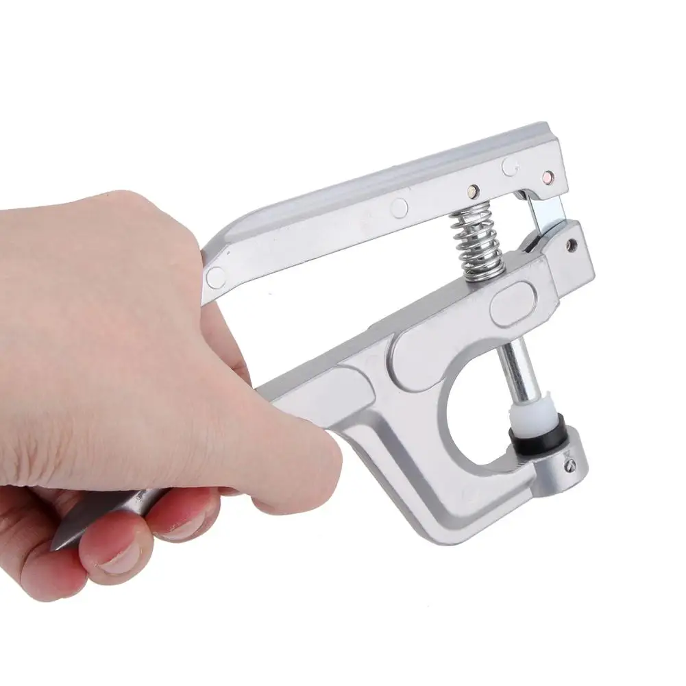 Four-buttons Hand Pressure Pliers Fastener U Shape Installation Kit Buckle Machine Resin Plastic Snap Button Home Tool
Four-buttons Hand Pressure Pliers Fastener U Shape Installation Kit Buckle Machine Resin Plastic Snap Button Home Tool