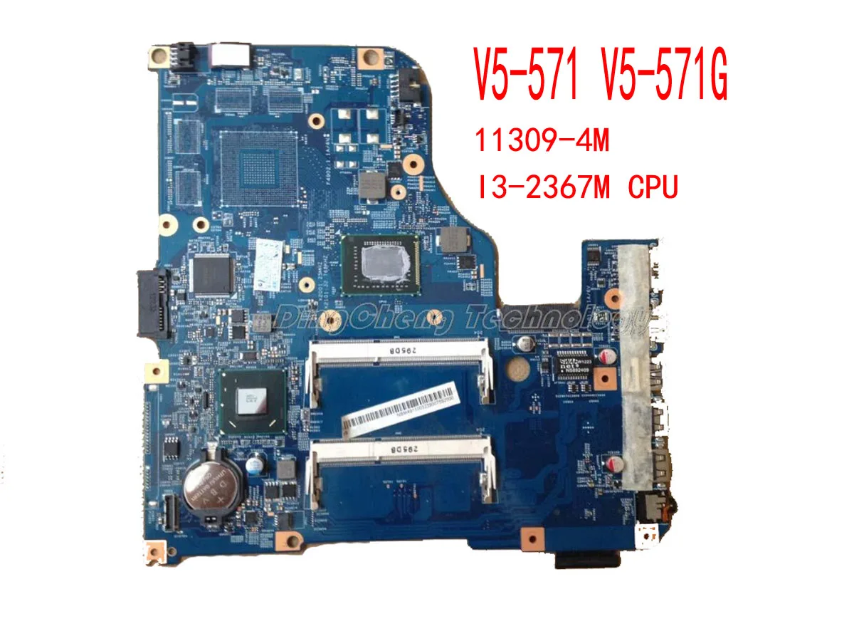 Laptop Motherboard for ACER V5-571 V5-571G 48.4TU05.04M notebook mainboard 11309-4M I3-2367M CPU 100% tested
Laptop Motherboard for ACER V5-571 V5-571G 48.4TU05.04M notebook mainboard 11309-4M I3-2367M CPU 100% tested