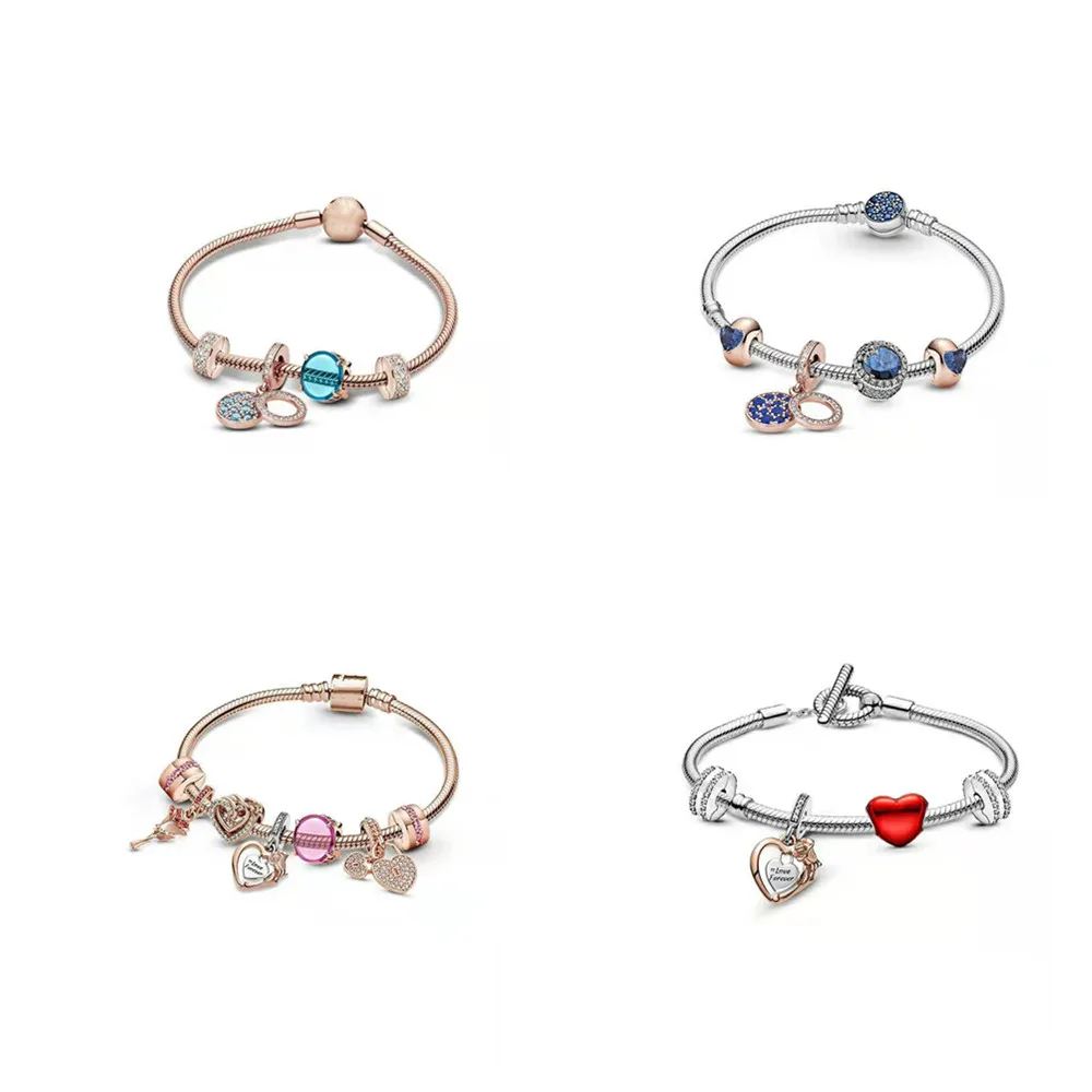 Женский серебряный браслет-цепочка со змеиным плетением, подходящий для Дня Святого Валентина, Шарм-бусина, ювелирные изделия «сделай сам»
Женский серебряный браслет-цепочка со змеиным плетением, подходящий для Дня Святого Валентина, Шарм-бусина, ювелирные изделия «сделай сам»