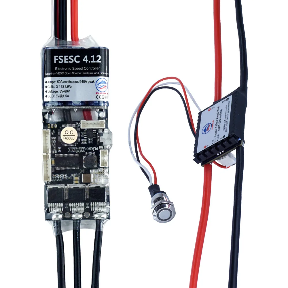 Flipsky Бесплатная доставка ESC Combo FSESC4.12 50A Электрический контроллер скорости + переключатель Antispark 200A Smart/Pro для радиоуправляемого автомобиля/эл...
Flipsky Бесплатная доставка ESC Combo FSESC4.12 50A Электрический контроллер скорости + переключатель Antispark 200A Smart/Pro для радиоуправляемого автомобиля/эл...