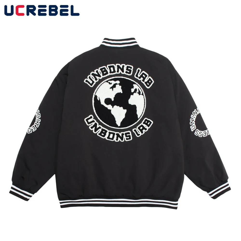 Letter Embroidery Quilted Jacket Mens Autumn Casual Thick Baseball Jacket Streetwear Loose Outerwear Men
Letter Embroidery Quilted Jacket Mens Autumn Casual Thick Baseball Jacket Streetwear Loose Outerwear Men