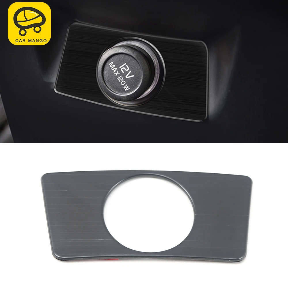 CarManGo Car Accessories Stainless Rear Cigarette Lighter Panel Pad Cover Trim Sticker Frame Decoration for Volvo XC60 2017-2020
CarManGo Car Accessories Stainless Rear Cigarette Lighter Panel Pad Cover Trim Sticker Frame Decoration for Volvo XC60 2017-2020