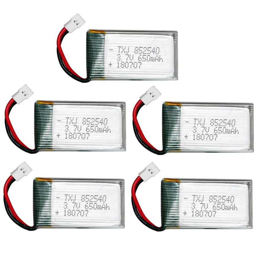 5PCS Drone Battery Replacement Spare Parts 3.7V 650mAh Upgrade Lithium Battery for Syma X5C X5SW X5S X5SC X5SW-1 RC Quadcopter
5PCS Drone Battery Replacement Spare Parts 3.7V 650mAh Upgrade Lithium Battery for Syma X5C X5SW X5S X5SC X5SW-1 RC Quadcopter