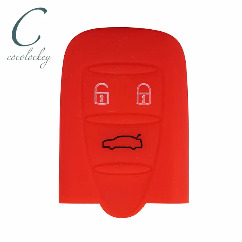 Cocolockey 3 Buttons Silicone Car Key Cover for Alfa Romeo Brera 159 Spider 939 GT Auto Remote Smart Key Cover Semi-enclosed
Cocolockey 3 Buttons Silicone Car Key Cover for Alfa Romeo Brera 159 Spider 939 GT Auto Remote Smart Key Cover Semi-enclosed