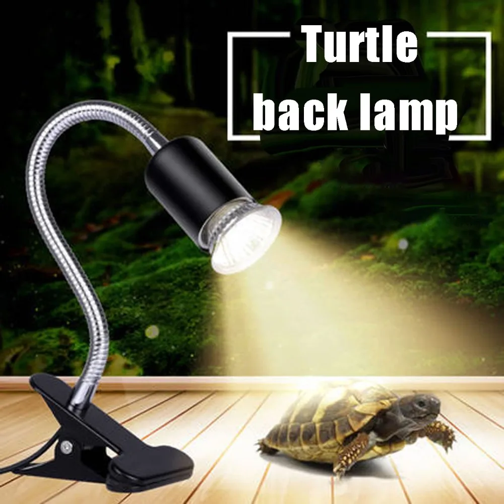50W Reptile Aquarium Heat Lamp Clips Pet Heating Light UVA UVB Bulb Baking Holder Lamp for Reptile Turtle Snake 110V/220V
50W Reptile Aquarium Heat Lamp Clips Pet Heating Light UVA UVB Bulb Baking Holder Lamp for Reptile Turtle Snake 110V/220V