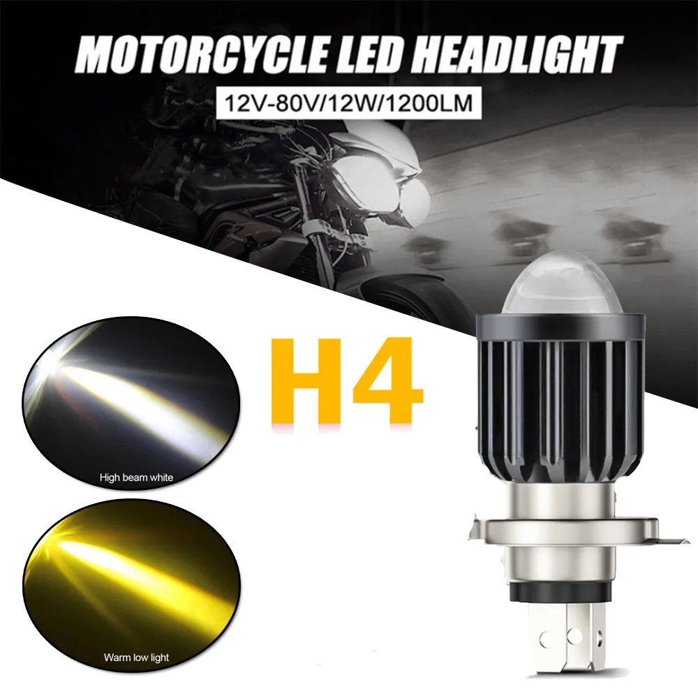 Car Motorcycle Headlight Bulbs Dual Color Hi/Lo Beam Fog Lamp H4 12W 9-32V White/Yellow Light for Motor Bike Scooter Boat ATV
Car Motorcycle Headlight Bulbs Dual Color Hi/Lo Beam Fog Lamp H4 12W 9-32V White/Yellow Light for Motor Bike Scooter Boat ATV