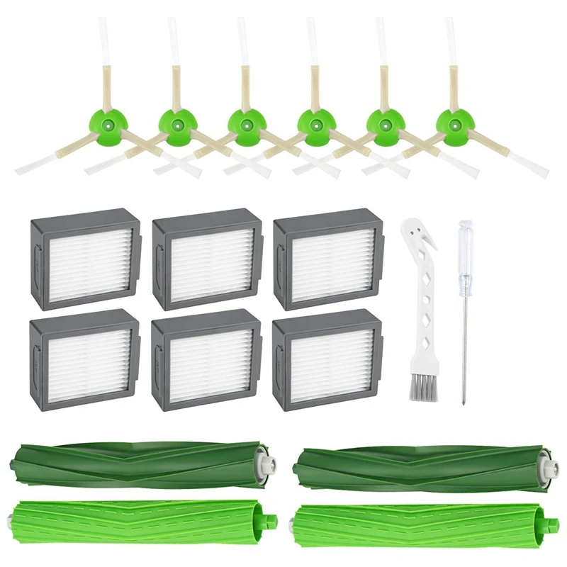 HOT!-High Efficiency Filters Edge-Sweeping Brushes Replacement Parts for IRobot Roomba I7 I7+/I7 Plus E5 E6 Vacuum Cleaner Acces
HOT!-High Efficiency Filters Edge-Sweeping Brushes Replacement Parts for IRobot Roomba I7 I7+/I7 Plus E5 E6 Vacuum Cleaner Acces