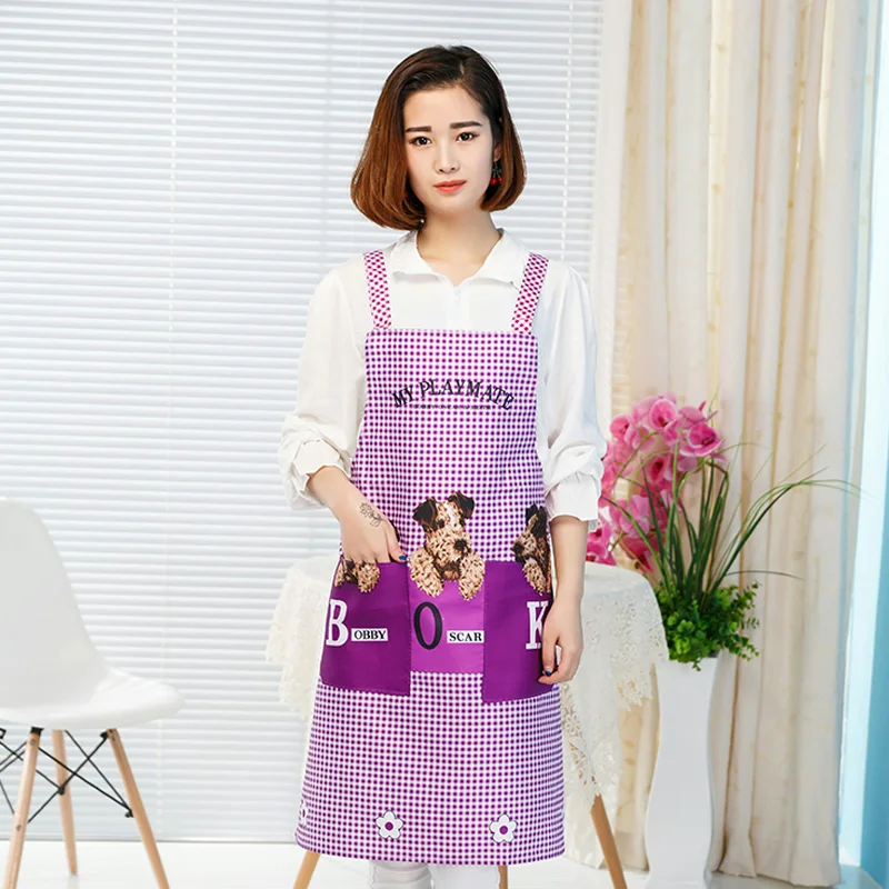 Korean version of the fashion apron custom print print logo kitchen cute promotional gift custom work clothes
Korean version of the fashion apron custom print print logo kitchen cute promotional gift custom work clothes