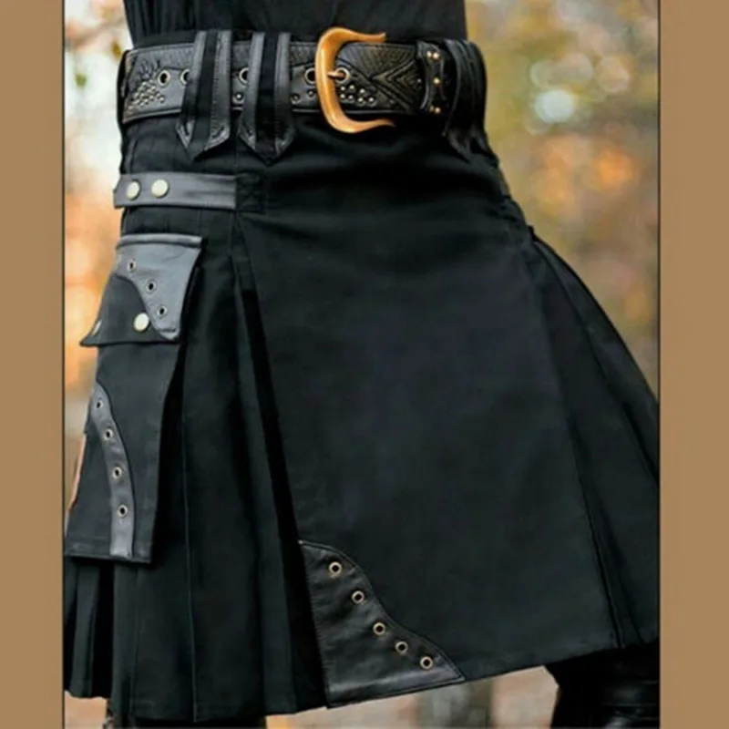 Новинка 2020 шотландская юбка Kilt унисекс для косплея Классическая Ретро
