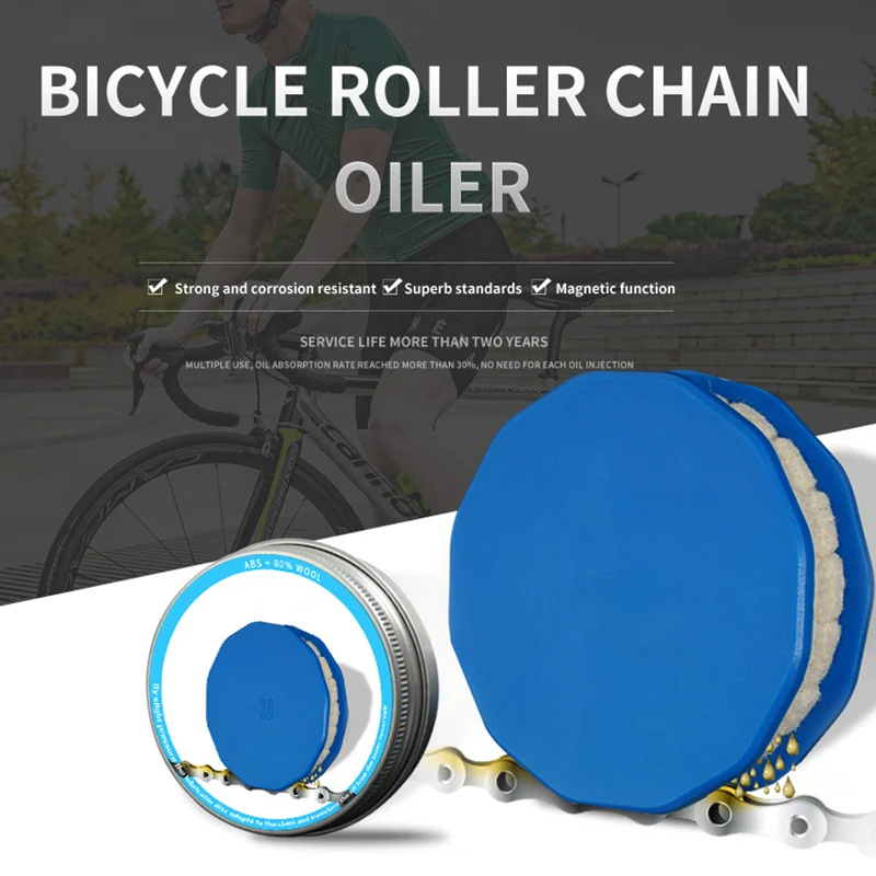 Bicycle Chain Wool Oil Lubricator Bike Chain Oiler Roller Cycling Cleaner Lubricant Magnet Bike Chain Repair Tools MJ
Bicycle Chain Wool Oil Lubricator Bike Chain Oiler Roller Cycling Cleaner Lubricant Magnet Bike Chain Repair Tools MJ
