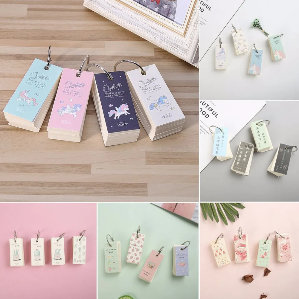 110 Cute Mini Notebooks School Supply Vocabulary Writing Recitation, Mini Convenient on-the-Go Notes Kawaii Stationery
110 Cute Mini Notebooks School Supply Vocabulary Writing Recitation, Mini Convenient on-the-Go Notes Kawaii Stationery