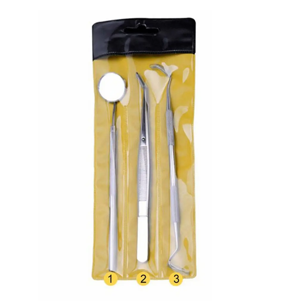 Stainless Steel Mirror Tool Set With Bag Mouth Mirror Kit Instrument Oral Care Dentist Prepare Tool
Stainless Steel Mirror Tool Set With Bag Mouth Mirror Kit Instrument Oral Care Dentist Prepare Tool