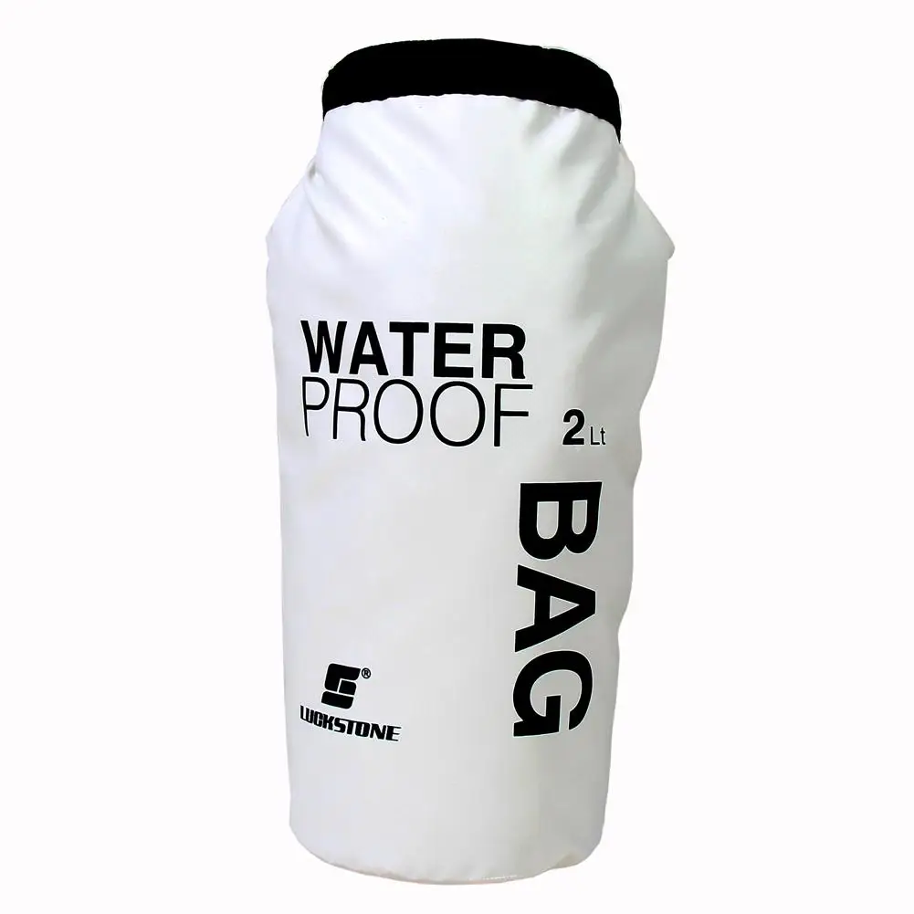 White 2L Waterproof Sports Adjustable Dry Bag Backpack With Lock Catch Durable Floating Boating Kayaking Camping Swimming Bags
White 2L Waterproof Sports Adjustable Dry Bag Backpack With Lock Catch Durable Floating Boating Kayaking Camping Swimming Bags