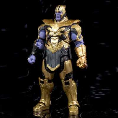 Новинка Marvel Мстители Бесконечность война 3 фигурка shf танос фигурки модель
