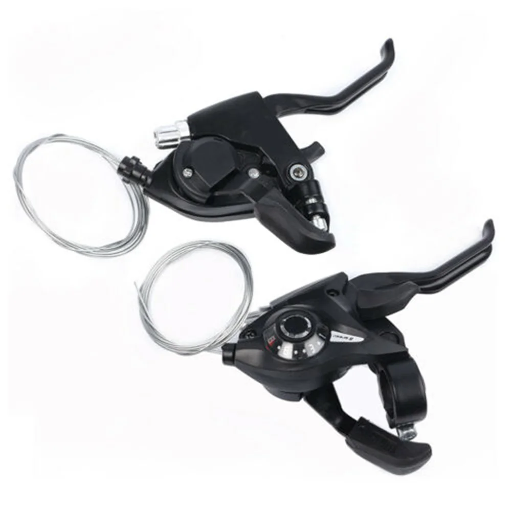 2pcs Bike Brake & Shifter Levers ST-EF51-8 3x8 Combo 24 Speed Black Bicycle Brake
2pcs Bike Brake & Shifter Levers ST-EF51-8 3x8 Combo 24 Speed Black Bicycle Brake