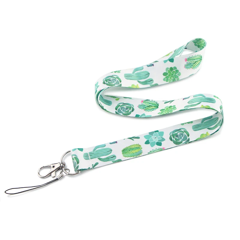 CA1056 Cactus Lanyards Green Plant Neck Strap Straps Ribbons Phone Buttons ID Card Holder Lanyard Buttons DIY Hanging Rope
CA1056 Cactus Lanyards Green Plant Neck Strap Straps Ribbons Phone Buttons ID Card Holder Lanyard Buttons DIY Hanging Rope