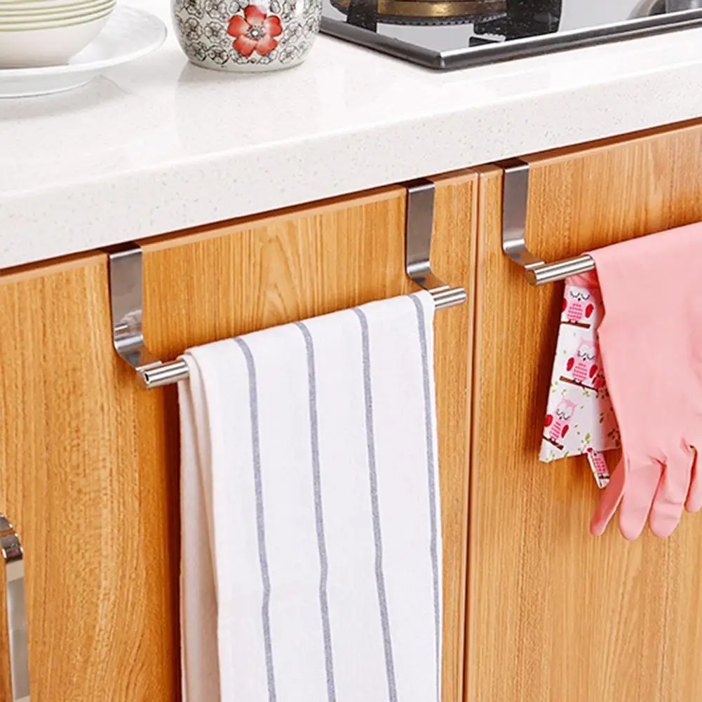 Stainless Steel Kitchen Bathroom Towel Holder Rack Drawer Cabinet Door Storage Scarf Hanger
Stainless Steel Kitchen Bathroom Towel Holder Rack Drawer Cabinet Door Storage Scarf Hanger