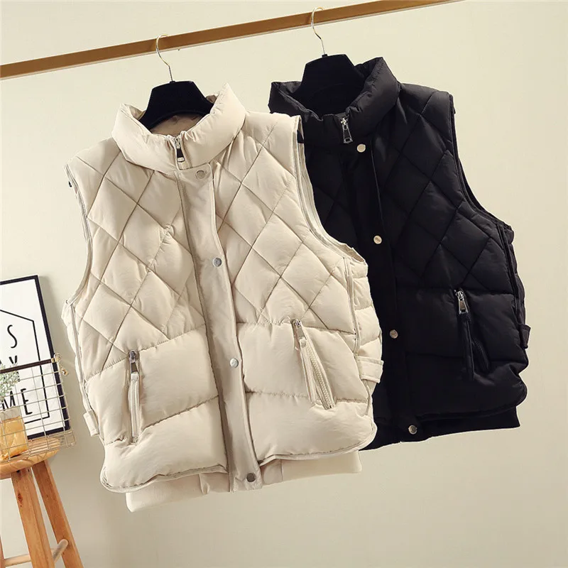 Women's Winter Coat 2022 Spring Fashion Trend New Down Cotton Vest All-match Warmth And Thick Korean Pine Spring Jacket Women
Women's Winter Coat 2022 Spring Fashion Trend New Down Cotton Vest All-match Warmth And Thick Korean Pine Spring Jacket Women
