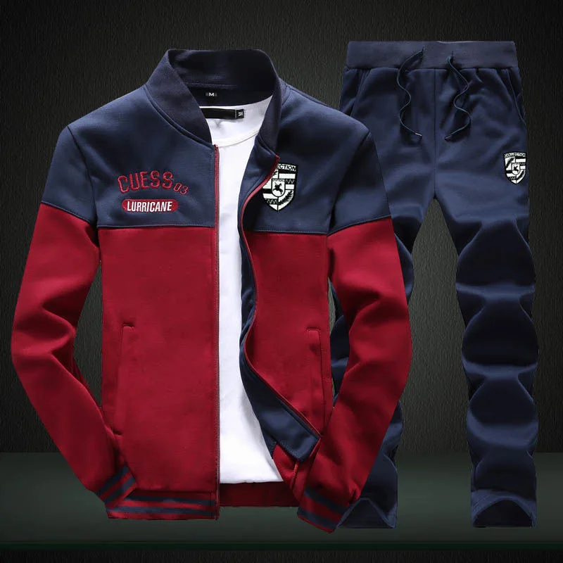 Tracksuits Men Sporting Gyms Men Set Casual Outfit Sportswear Fitness Men's Clothing Bodybuilding Male Zipper Sweat Suit Fashion 
Tracksuits Men Sporting Gyms Men Set Casual Outfit Sportswear Fitness Men's Clothing Bodybuilding Male Zipper Sweat Suit Fashion