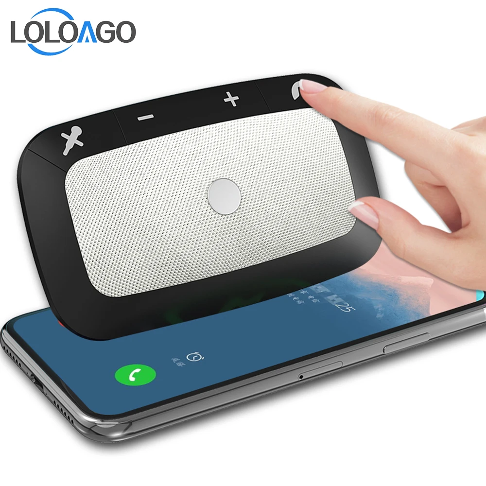 Bluetooth Car Kit Multipoint Speakerphone Hands Free Calls with Clear Microphone Auto Power On / Connect
Bluetooth Car Kit Multipoint Speakerphone Hands Free Calls with Clear Microphone Auto Power On / Connect