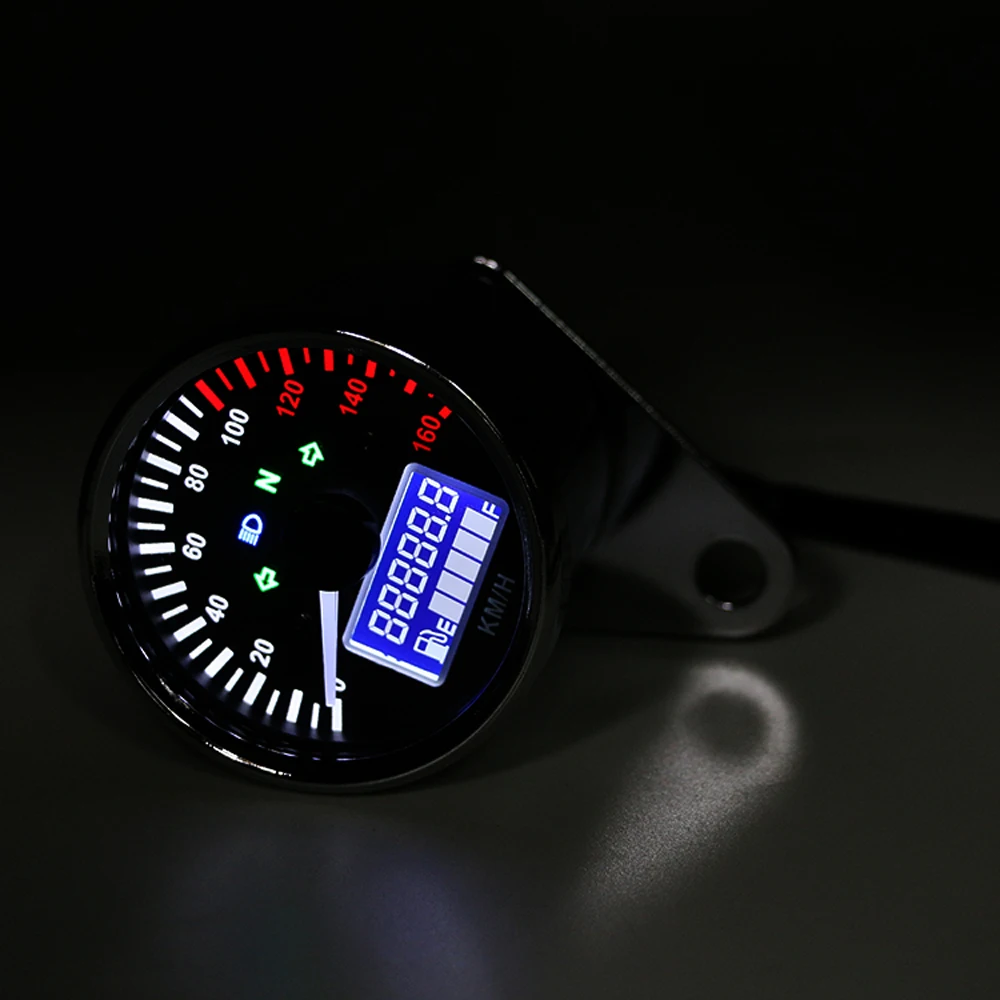 Motorcycle Retro LCD Speedometer Odometer Multifunction Fuel Gauge Assembly For Honda for Yamaha
Motorcycle Retro LCD Speedometer Odometer Multifunction Fuel Gauge Assembly For Honda for Yamaha