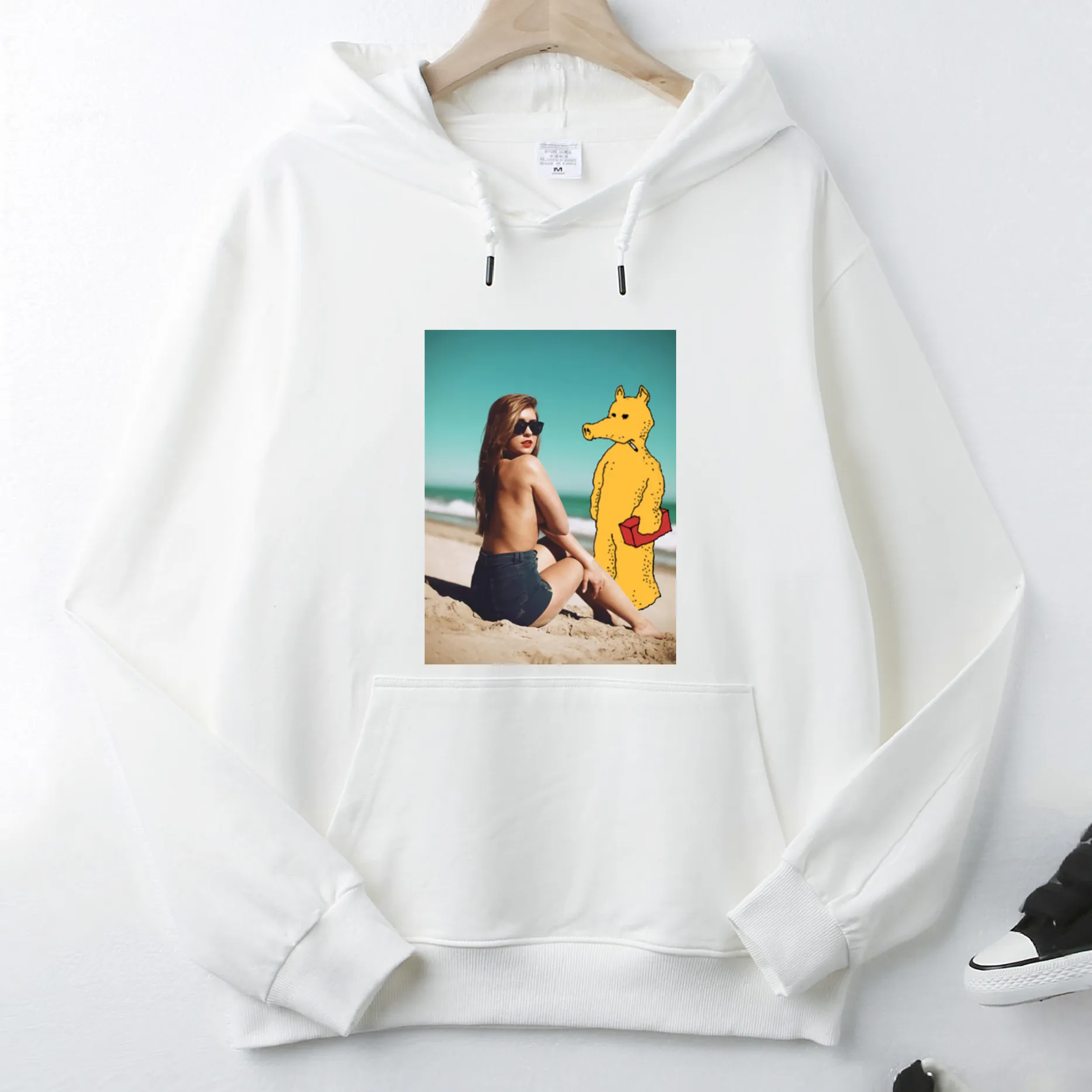 Quasimoto Christina Sexy Women By The Sea High Quality Printed Hoodie 100% Cotton Pocket Sweatshirt Unique Unisex Top Asian Size
Quasimoto Christina Sexy Women By The Sea High Quality Printed Hoodie 100% Cotton Pocket Sweatshirt Unique Unisex Top Asian Size