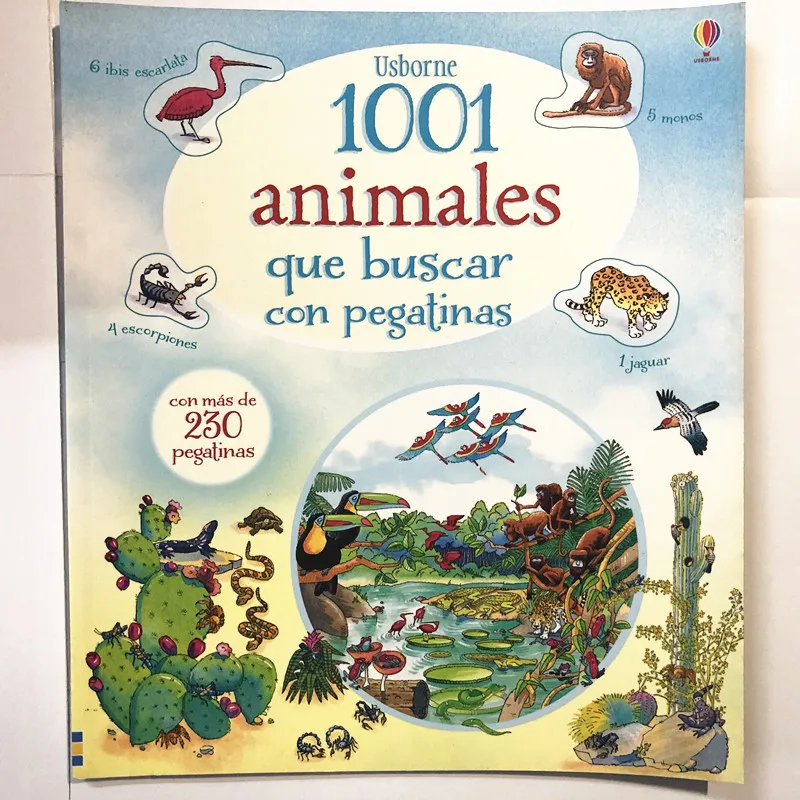 

Parent Child Kids Spanish Book Early Education Enlightenment 1001 things to look for in town Iqos IQ EQ Libros Book Age 3 up