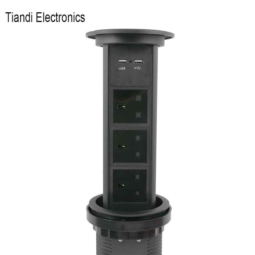 British Standard Power Touch Screen Lifting Electric Desktop Socket/With USB Charging And Can Be Customized US /EU /AU Power
British Standard Power Touch Screen Lifting Electric Desktop Socket/With USB Charging And Can Be Customized US /EU /AU Power