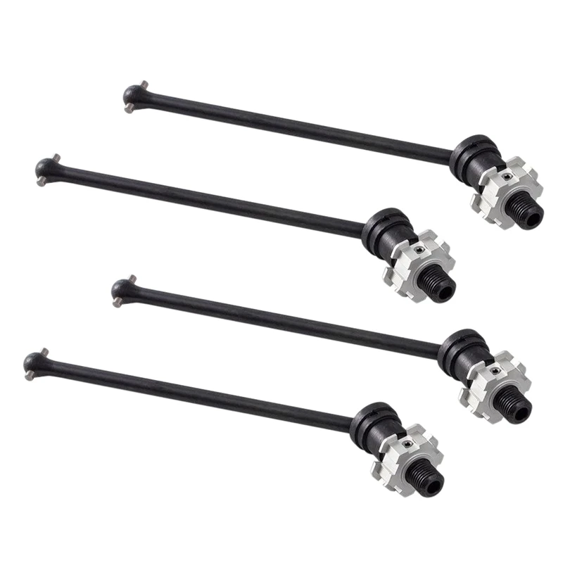 4Pcs RC Car Drive Shafts Heavy Duty Front/Rear Stub Axles Set Universal RC Car Upgrade Parts for TRAXXAS X-MAXX 1/5 6S
4Pcs RC Car Drive Shafts Heavy Duty Front/Rear Stub Axles Set Universal RC Car Upgrade Parts for TRAXXAS X-MAXX 1/5 6S