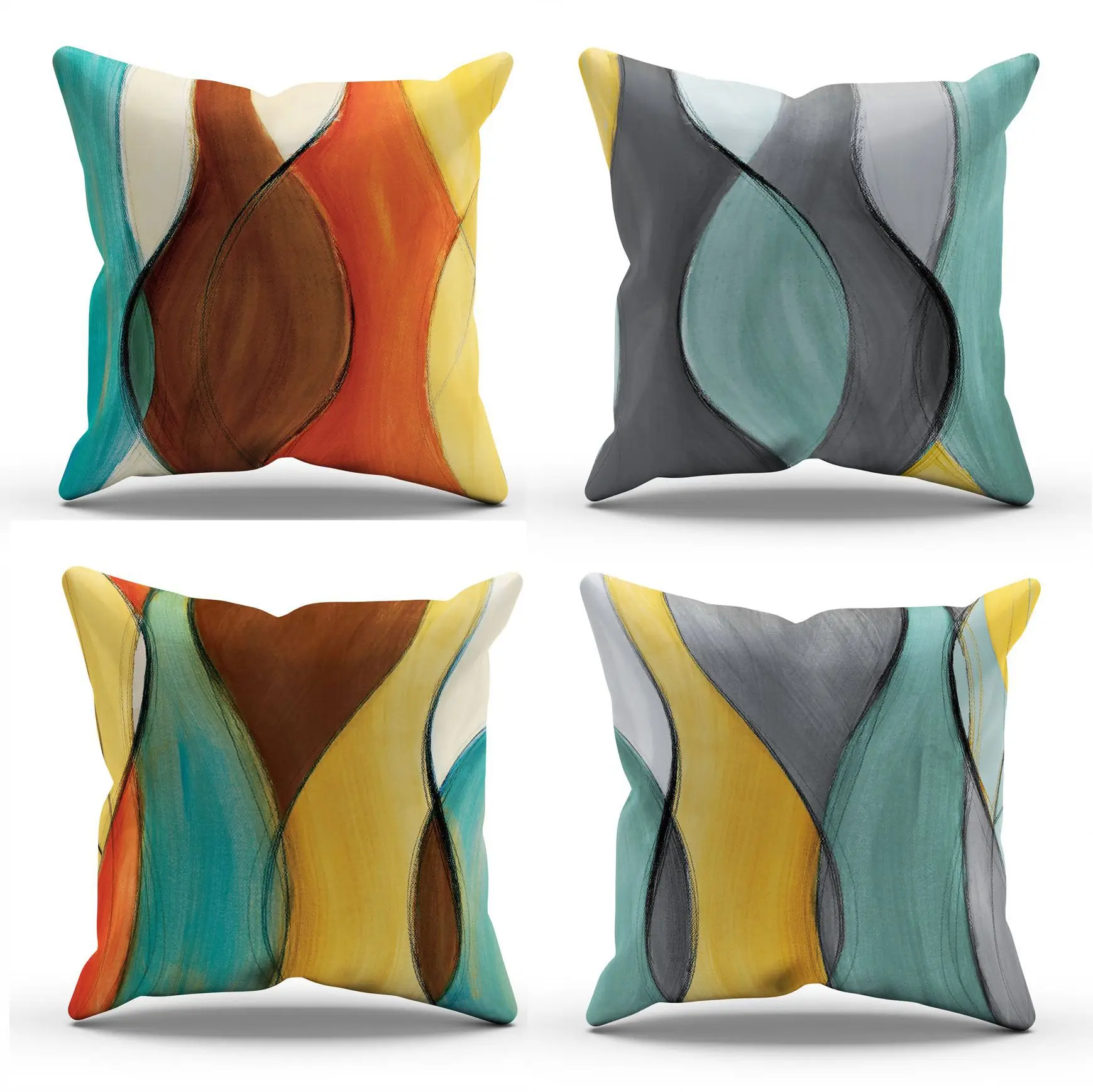 New Color Abstract Hand-painted Pillowcase Light Luxury Sofa Cushion Cover Pillowcase Design Suitable for Couch Living Room Car
New Color Abstract Hand-painted Pillowcase Light Luxury Sofa Cushion Cover Pillowcase Design Suitable for Couch Living Room Car