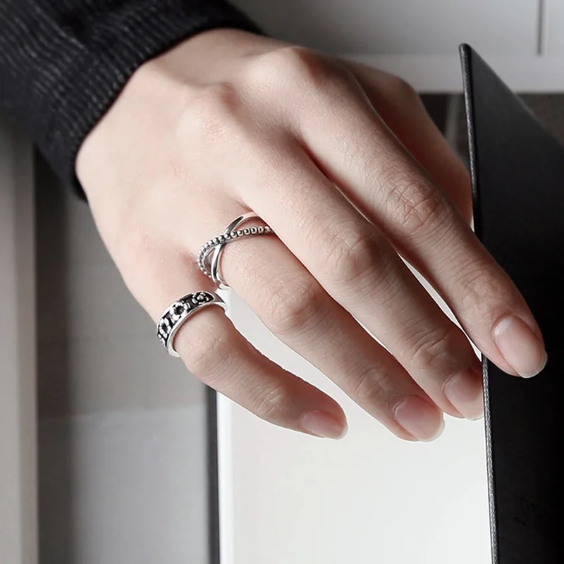 MEYRROYU Sterling Silver 2021 Hot Sale Women Ring Minimalist Style Irregular Round Beads Cross Hollow Party Jewelry Kольца
MEYRROYU Sterling Silver 2021 Hot Sale Women Ring Minimalist Style Irregular Round Beads Cross Hollow Party Jewelry Kольца