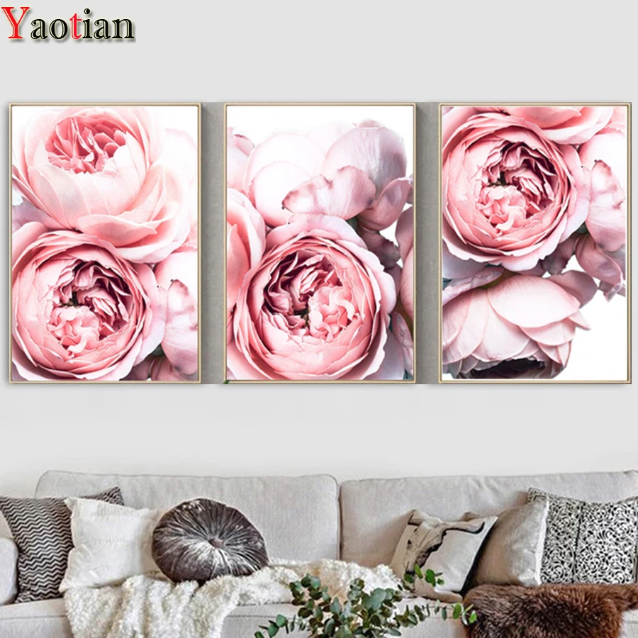 3pcs DIY Diamond Painting Pink Flower Mosaic Cross Stitch Full Square Drill Diamond embroidery Blush Pink Peonies Wall Art Peony
3pcs DIY Diamond Painting Pink Flower Mosaic Cross Stitch Full Square Drill Diamond embroidery Blush Pink Peonies Wall Art Peony