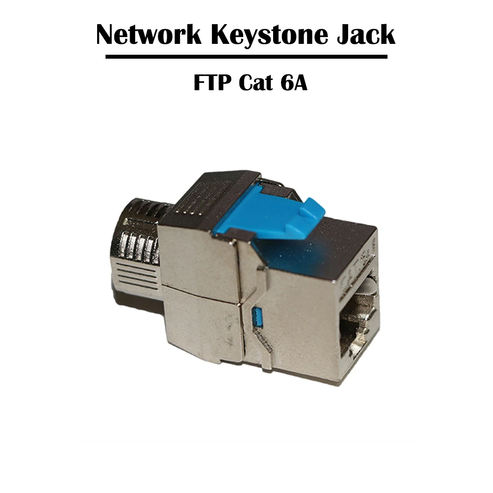 10 шт./лот FTP Cat 8/Cat 6A Keystone Jack сетевой тестер Fluke инструменты RJ 45 портов кабели Ethernet