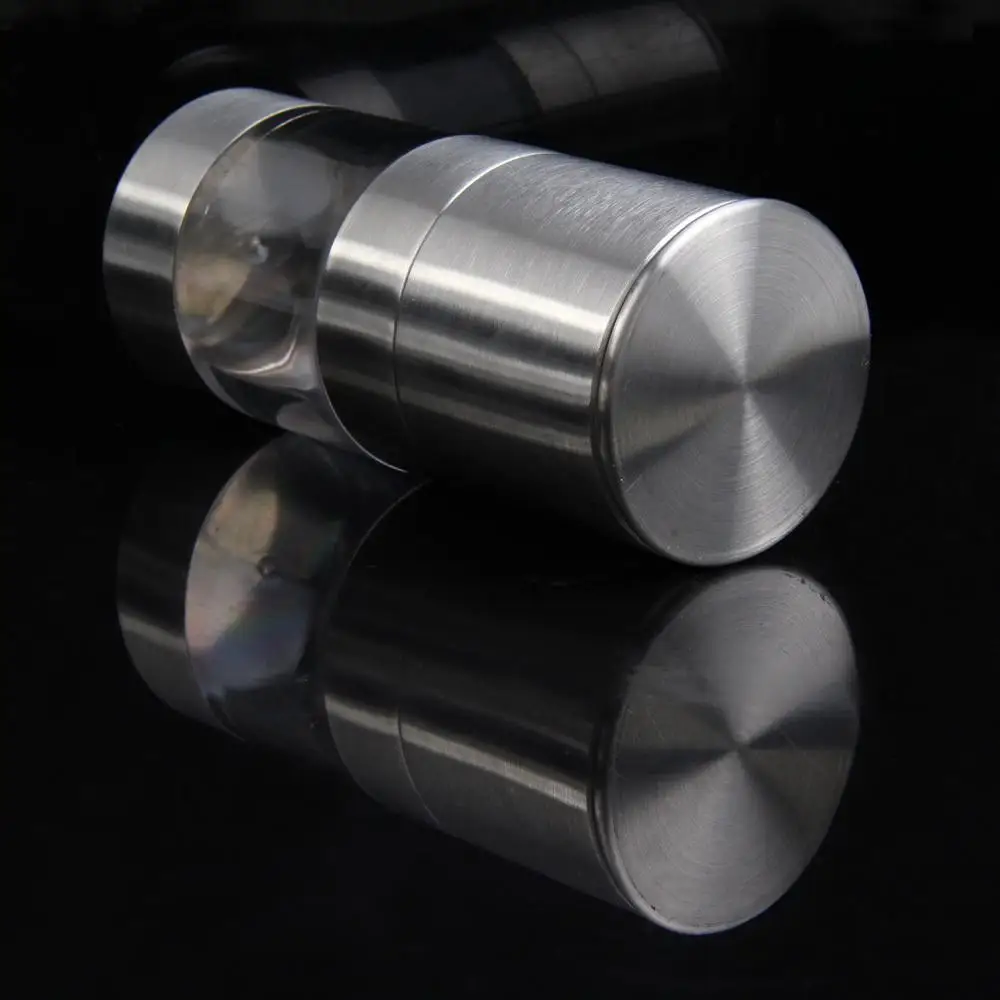 Stainless Steel Manual Salt Pepper Mill Grinder Portable Mill Seasoning Muller Kitchen Tools Spice Sauce Grinder Pepper Mill
Stainless Steel Manual Salt Pepper Mill Grinder Portable Mill Seasoning Muller Kitchen Tools Spice Sauce Grinder Pepper Mill