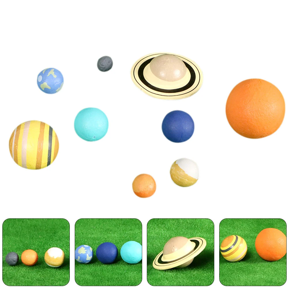 1 Набор 3D формы планеты практичные Обучающие инструменты учебные пособия (разные цвета) 
1 Набор 3D формы планеты практичные Обучающие инструменты учебные пособия (разные цвета)