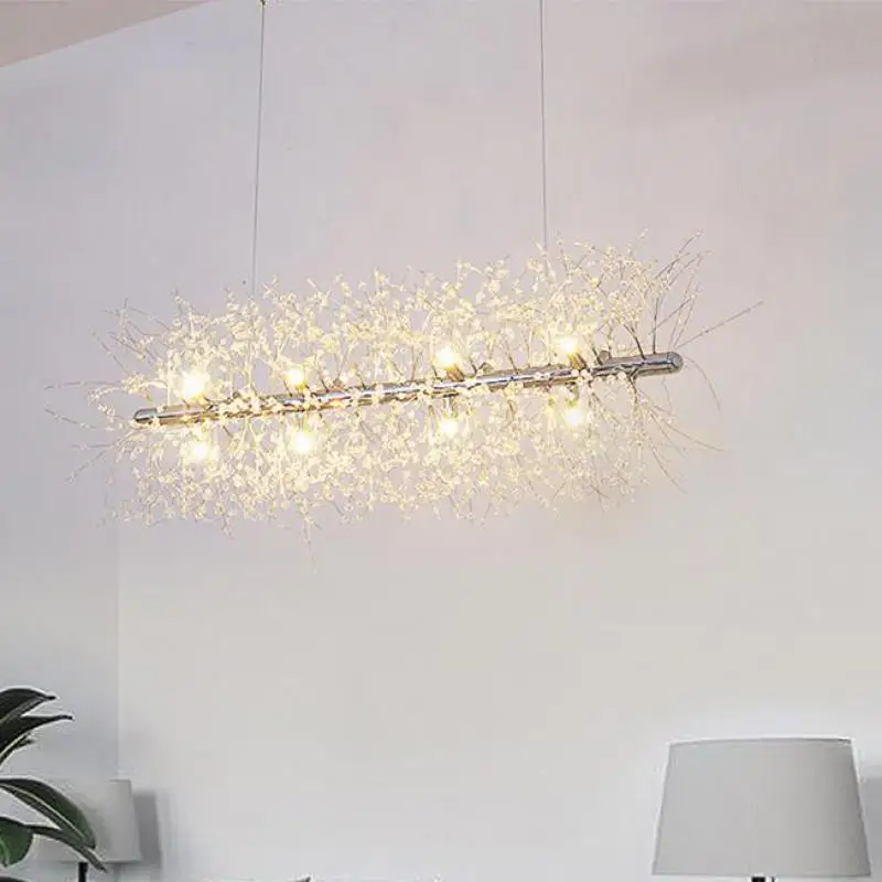 Home decor LED Chandelier Crystal Bead hanging Light Dining Room Lustres De Cristal G9 Led Bulb Cafe kitchen Chandelier Lighting
Home decor LED Chandelier Crystal Bead hanging Light Dining Room Lustres De Cristal G9 Led Bulb Cafe kitchen Chandelier Lighting